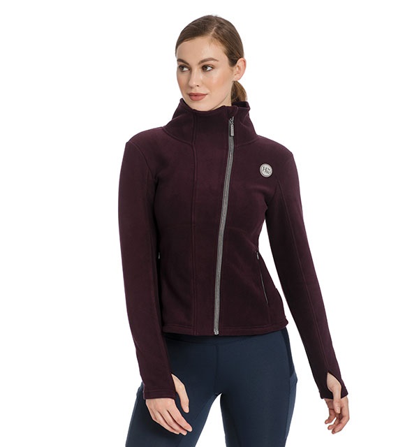 PILE SUPER SOFT ZIP UP Donna, Manica Lunga 